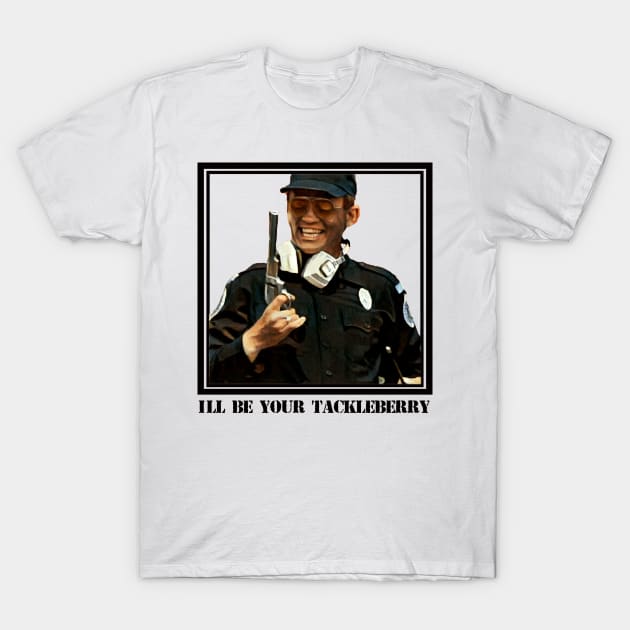 Eugene Tackleberry T-Shirt by bakerjrae